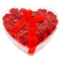 Opakowanie Mydlane róże czerwone 24szt
