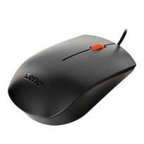 Okładka książki Mysz Lenovo 300 USB Mouse GX30M39704 (optyczna; 1600 DPI; kolor czarny