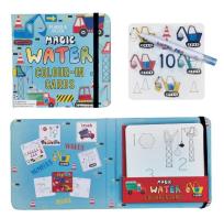 Opakowanie Na Budowie Kolorowanka Wodna z Pisakiem 10 kart