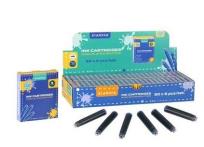 Opakowanie Naboje do piór krótkie niebieskie 6szt