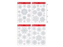 Opakowanie Naklejka BN brokat 20x30cm MIX