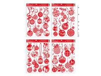 Opakowanie Naklejka BN brokat 20x30cm MIX