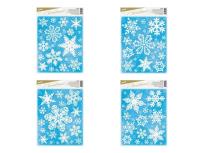 Opakowanie Naklejka bożonarodzeniowa brokat 30x42cm