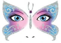 Opakowanie Naklejka Face Art Motyl