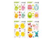 Opakowanie Naklejka na okno Wielkanoc MIX