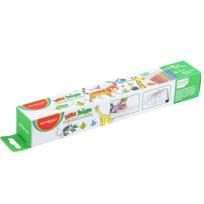 Opakowanie Naklejka na ścianę Jungle Animal do kolorowania