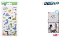 Opakowanie Naklejki 3D dinozaury