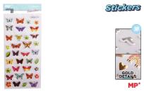 Opakowanie Naklejki 3D motyle