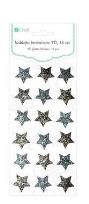 Opakowanie Naklejki brokatowe 3D Gwiazdki (18 sztuk)
