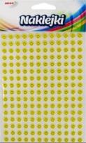 Opakowanie Naklejki buźki żółte