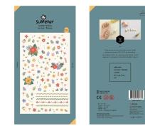 Opakowanie Naklejki Deco Kwiaty