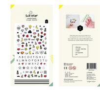 Opakowanie Naklejki Deco Symbole