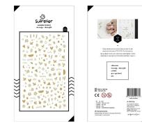 Opakowanie Naklejki Deco Złote