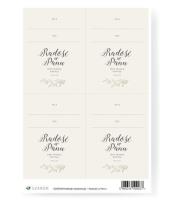 Opakowanie Naklejki dedykacyjne - Radość w Panu