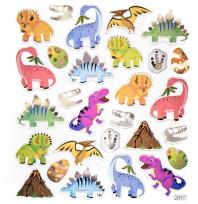 Opakowanie Naklejki dinozaury 28szt