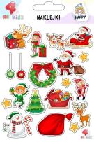 Opakowanie Naklejki dla dzieci Boże Narodzenie 2