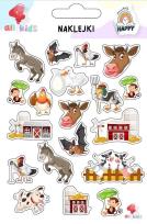 Opakowanie Naklejki dla dzieci Farma zwierzęta 2
