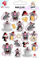 Opakowanie Naklejki dla dzieci Myszy