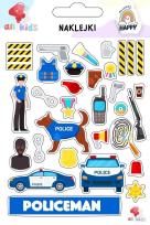 Opakowanie Naklejki dla dzieci Policja