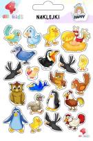 Opakowanie Naklejki dla dzieci Ptaki