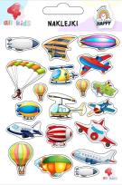 Opakowanie Naklejki dla dzieci Samoloty 2