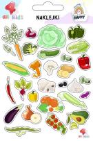 Opakowanie Naklejki dla dzieci Warzywa