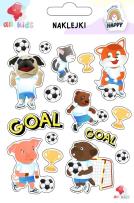 Opakowanie Naklejki dla dzieci Zwierzęta na boisku