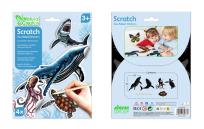 Opakowanie Naklejki do wydrapywania - Stworzenia morskie