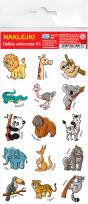 Opakowanie Naklejki. Dzikie zwierzęta