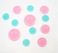 Opakowanie Naklejki fluorescencyjne 12szt