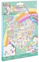 Opakowanie Naklejki jednorożec 4 arkusze