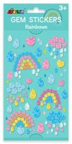 Opakowanie Naklejki klejnoty - Tęcza