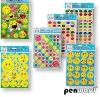 Opakowanie Naklejki laser smile 20x25mm