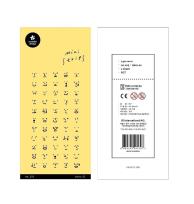 Opakowanie Naklejki Mini Buźki Emocje