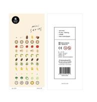 Opakowanie Naklejki Mini Jedzenie #3