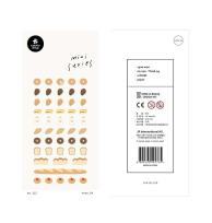 Opakowanie Naklejki Mini Jedzenie #4