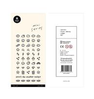 Opakowanie Naklejki Mini Pogoda