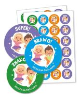 Opakowanie Naklejki motywacyjne - Dzieci 48 szt.