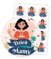 Opakowanie Naklejki na dzień mamy
