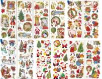 Opakowanie Naklejki na folii 12x30cm MIX