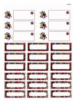 Opakowanie Naklejki na konfitury i przyprawy 02