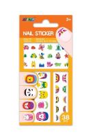 Opakowanie NAKLEJKI NA PAZNOKCIE POMARAŃCZOWE