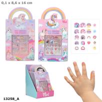 Opakowanie Naklejki na paznokcie rąk i stóp Jednorożec Ylvi 13258A