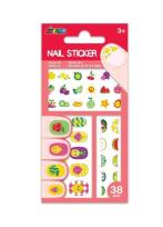 Opakowanie NAKLEJKI NA PAZNOKCIE RÓŻOWE