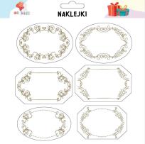 Opakowanie Naklejki na prezenty Boże Narodzenie 5