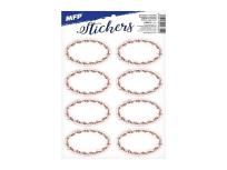 Opakowanie Naklejki na przetwory 16,2x23cm