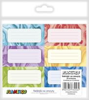 Opakowanie Naklejki na zeszyt 35x73mm