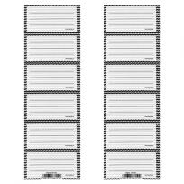 Opakowanie Naklejki na zeszyt Ramka B&W (25szt)