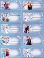 Opakowanie Naklejki na zeszyty Frozen