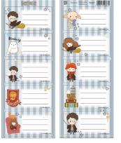 Opakowanie Naklejki na zeszyty Harry Potter